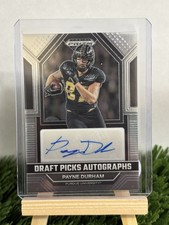 2023 Panini Prizm Draft Picks Silver Payne Durham #DPA-PAD Rookie Auto RC