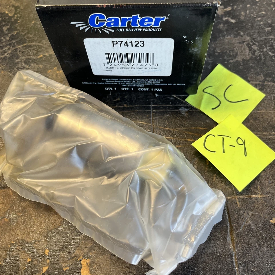 Fuel Pump and Strainer Set Carter P74123 fits 1987 Mercury Lynx - Image 2 of 3