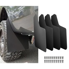 For Chevrolet Tahoe 4pcs Matte Front Rear Mud Flaps Splash Guard Mudguard For Chevrolet Tahoe 4pcs Matte Front Rear Mud Flaps Splash Guard Mudguard