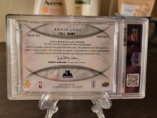 Kevin Love Basketball Autographed Sports Trading Cards 