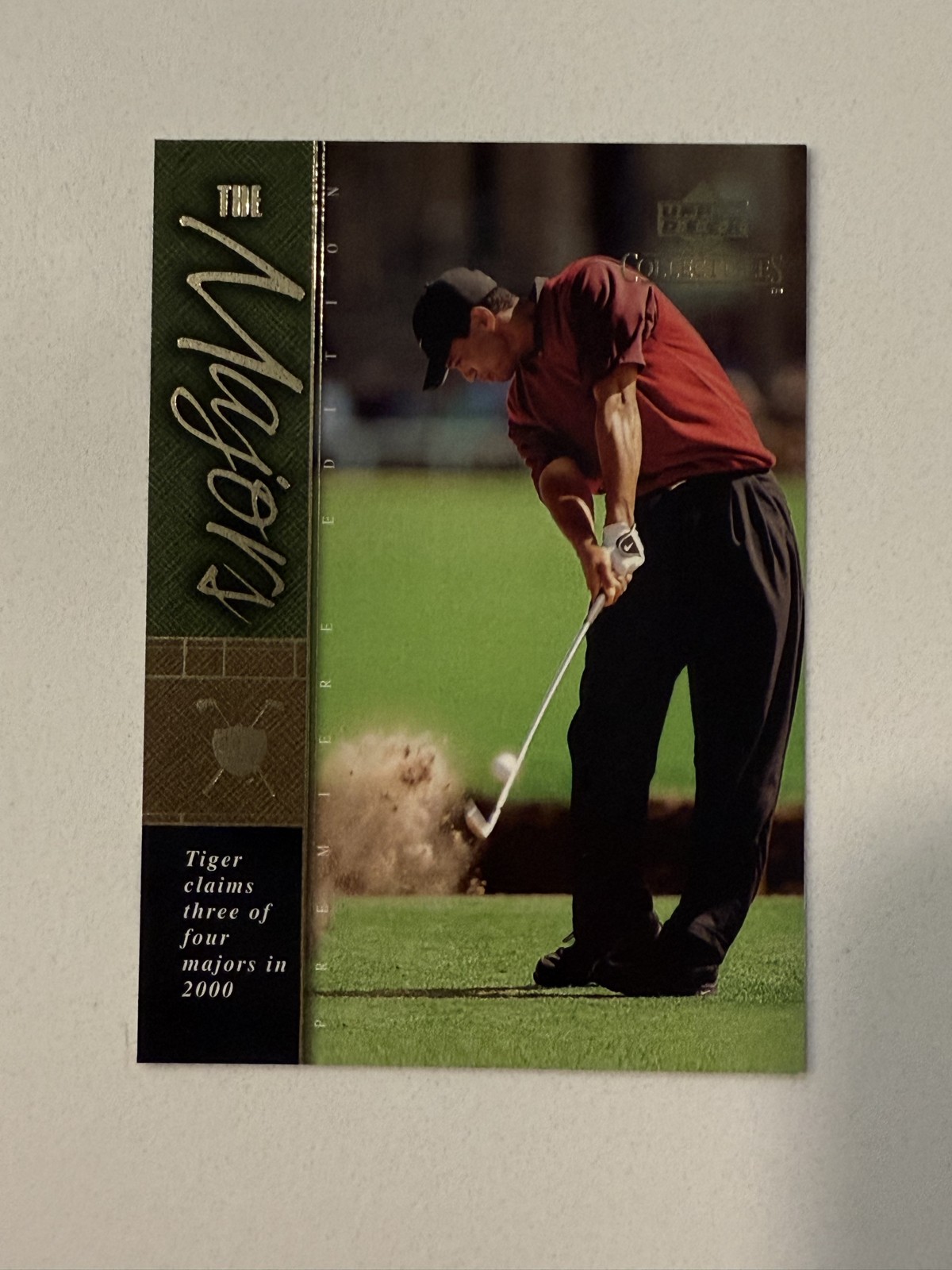 2001 Upper Deck - Tiger Woods Career Tiger Woods #TWC24 (RC)