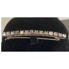 Vintage Rhinestone Barrette