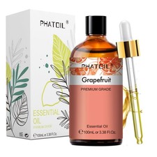 100ML Grapefruit Essential Oil, Pure Premium Quality for Aromatherapy Diffuser