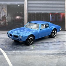 Matchbox 1971 Pontiac Firebird Formula Blue 2022 1:65 Diecast Car [23f]
