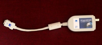 3Com PC Card LAN Cable / Combo für 10BASE-T und Coax