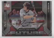 2009 Donruss Elite Extra Edition 75/99 Ike Davis #22 Auto 9u7