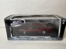 Greenlight Dom's 1969 Dodge Charger Daytona Fast & Furious 1:43 Diecast NEW NIB