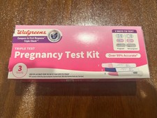 Walgreens Pregnancy Test 3 Sticks 99 Accurate by Walgreens EXP 05/31/2026