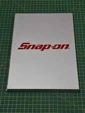 Snap On Tools USA Vintage Aluminium Business Job Clipboard with Storage Tray VGC