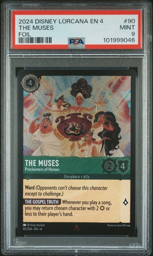 The Muses - Proclaimers of Heroes graded PSA 9 for sale on eBay