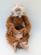 Wild Republic Hanging Monkey 20, Colore Cappuccina, 23483