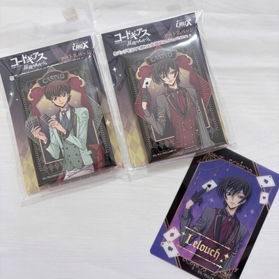 Code Geasss Suzaku Lurush Can Badge, Card Set