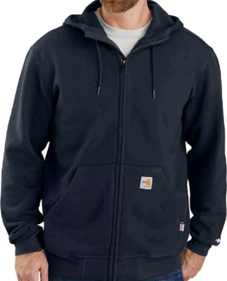 Carhartt FR Jacket Men's Medium Tall Force Midweight Full Zip Hoodie 104982  NEW