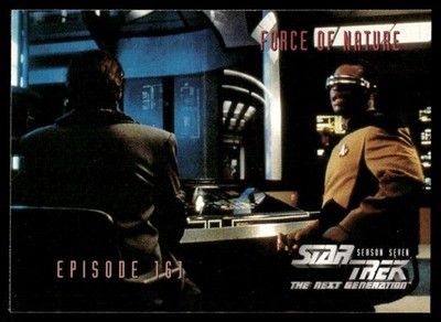 Star Trek 1999 Next Generation Sci-Fi TV Show Card #671 (NM)