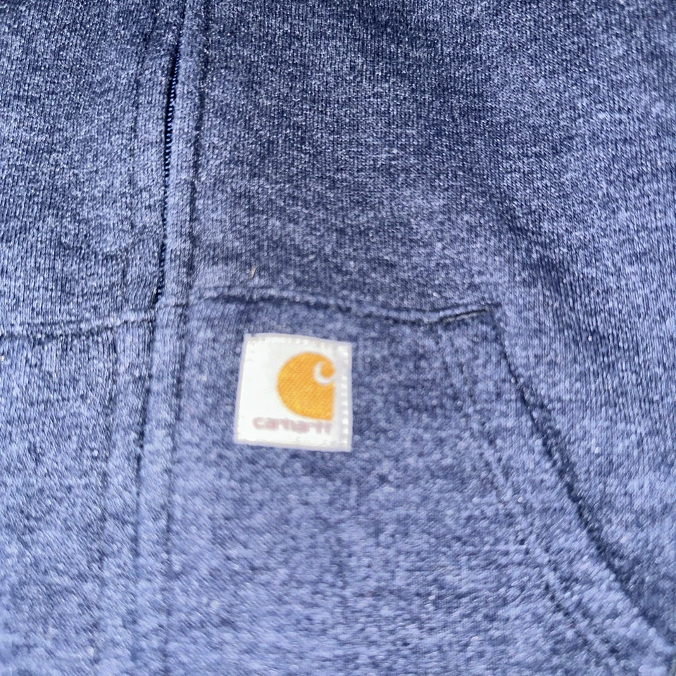 Carhartt Bebé Niño Mono Una Pieza Sudadera/Pantalones con Capucha 3 Meses Azul Foto 2 de 4