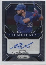 2021 Panini Prizm Signatures Edwin Rios #SIG-ER Auto 2s2
