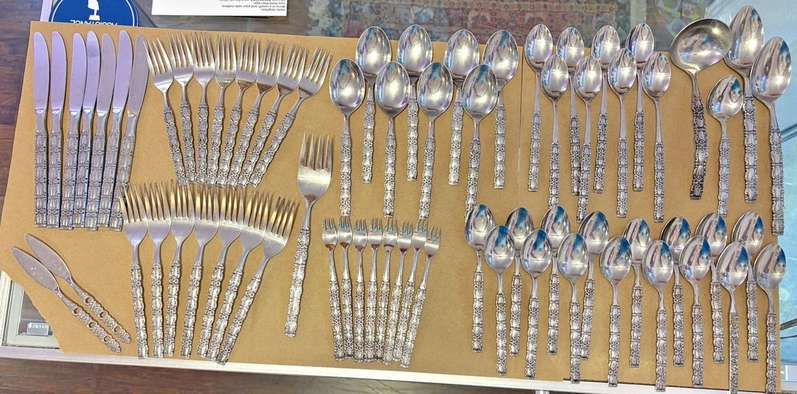 Vintage Japan Northland Stainless Steel Flatware MCM Lot Of 66 Pieces
Opens in a new window or tab