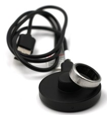 Oura Ring Gen3 Horizon - Titanium - Size 8 - Brushed Titanium - SCRATCHED