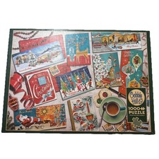 Cobble Hill Puzzle; Mid-Mod Season's Greetings; 1000 pieces