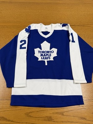 Vintage Toronto Maple Leafs Maska Ultrafil Jersey Size Small  80s #21