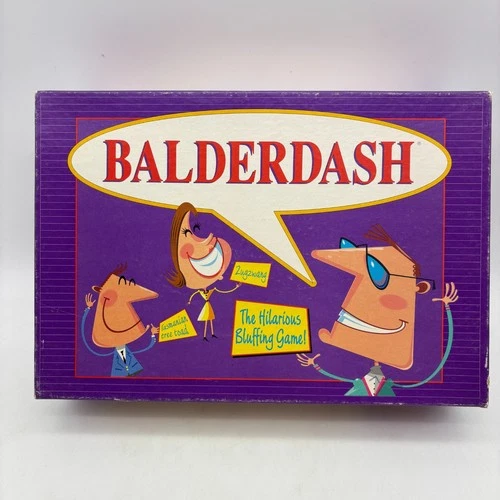VINTAGE Balderdash COMPLETE Parker Brothers 1995 Classic Bluffing Party Game