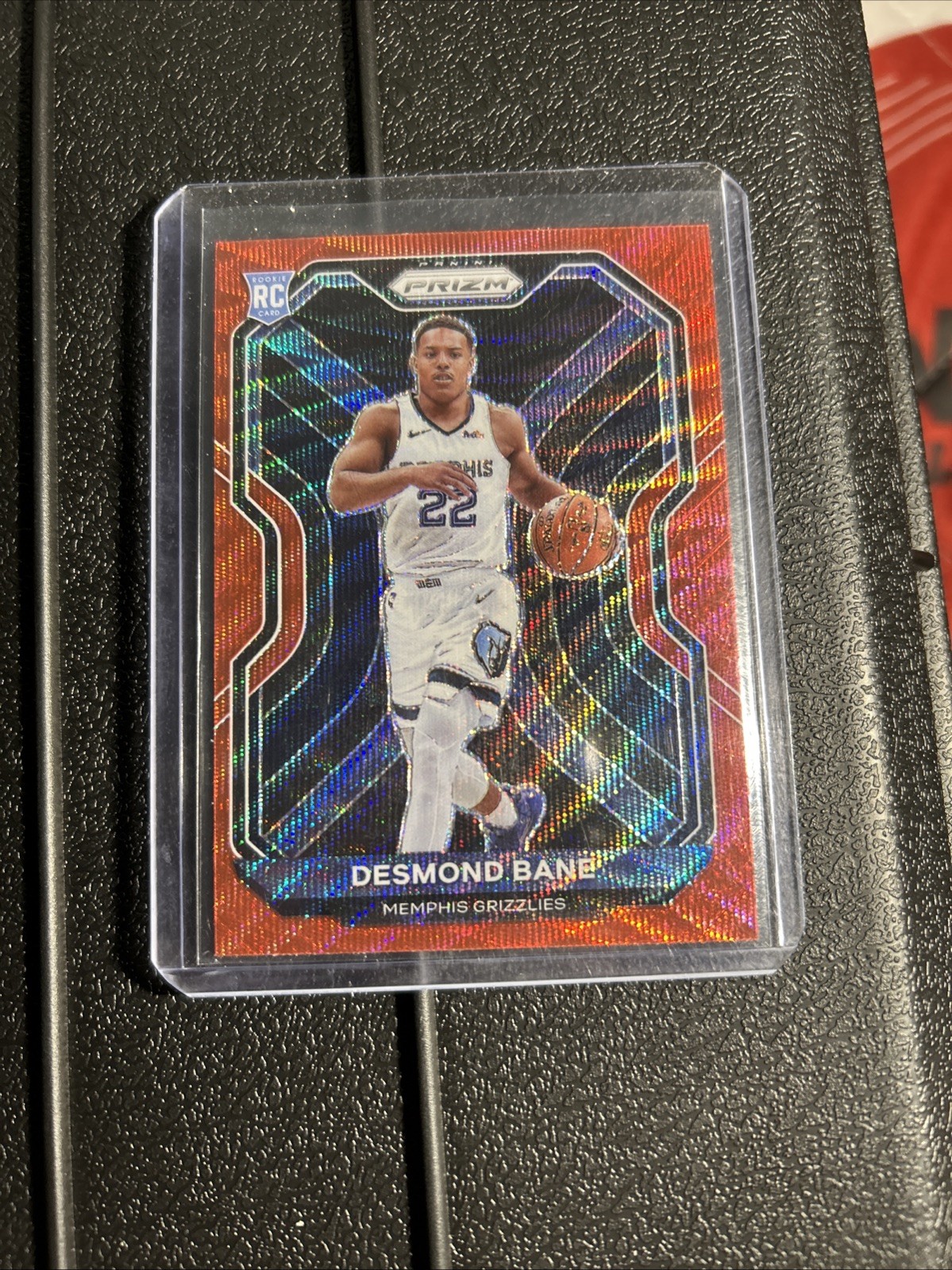 2020-21 Panini Prizm - Desmond Bane #297 Ruby Wave Prizm (RC)