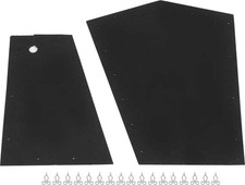 1971-74 Barracuda Cuda Challenger Inner Fender Splash Shields With Hardware 1971-74 Barracuda Cuda Challenger Inner Fender Splash Shields With Hardware