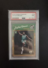 2016-17 Panini Donruss Jaylen Brown #153 Rookie PSA 9 Boston Celtics