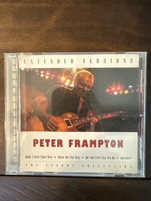 Peter Frampton Extended Versions The Encore Collection CD 2000 Live Classic Rock