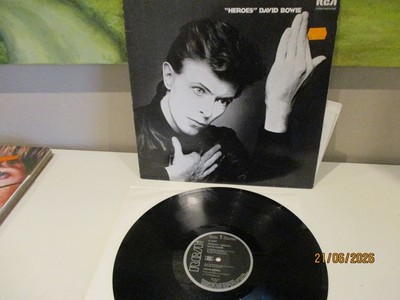 David Bowie Heroes LP Vinyl Schallplatte nl 83857 RockPop VGbisVG+ Dav14