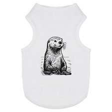 'Sea Otter' Pet Dog / Cat T-Shirt (PT046128)