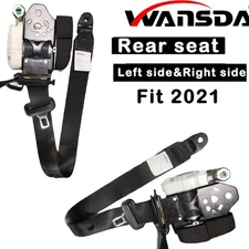 Seat Belts For Toyota RAV4 2021 Rear Left And Right Seat Belt Retractor Black
