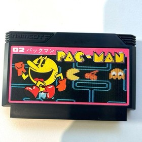 Pac-Man Famicom/FamiSoft Game, Good Condition, Collection Item