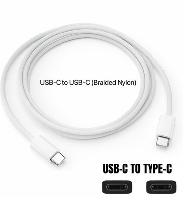USB-C to Type C 3/6 FT Cable Fast Charger Charging Cord For iPhone 16 17 15 LOT
