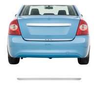Kofferraumleiste Heckleiste FüR Ford Focus Limo 2010-2015 Edelstahl Chrom