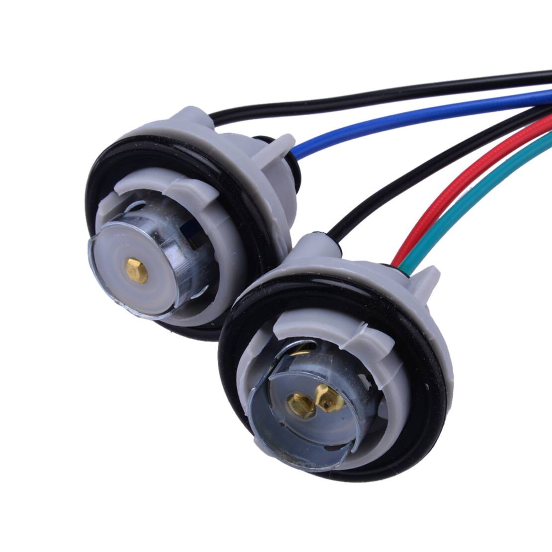 Car 2x Brake Tail Light Socket Harness Fit For Subaru Legacy