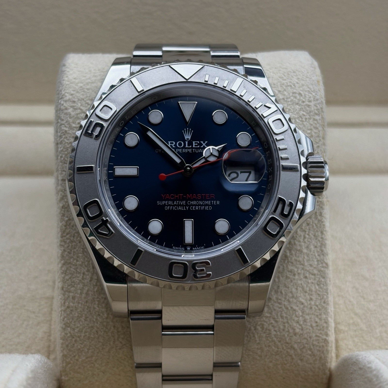 2023 Rolex Yacht-Master Blue Ref:126622 Full Set