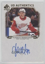2021-22 SP Authentic UD Authentics Vladislav Namestnikov #UDA-VN Auto