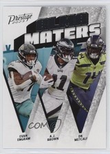 2023 Panini Prestige Alma Maters Evan Engram AJ Brown DK Metcalf #AM-18 0v82