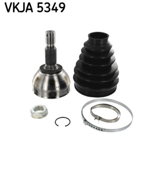Skf Gelenksatz Antriebswelle Vkja 5349 FüR Peugeot Sw 407 M24X1,5 Hdi 6DRHRH 135-image