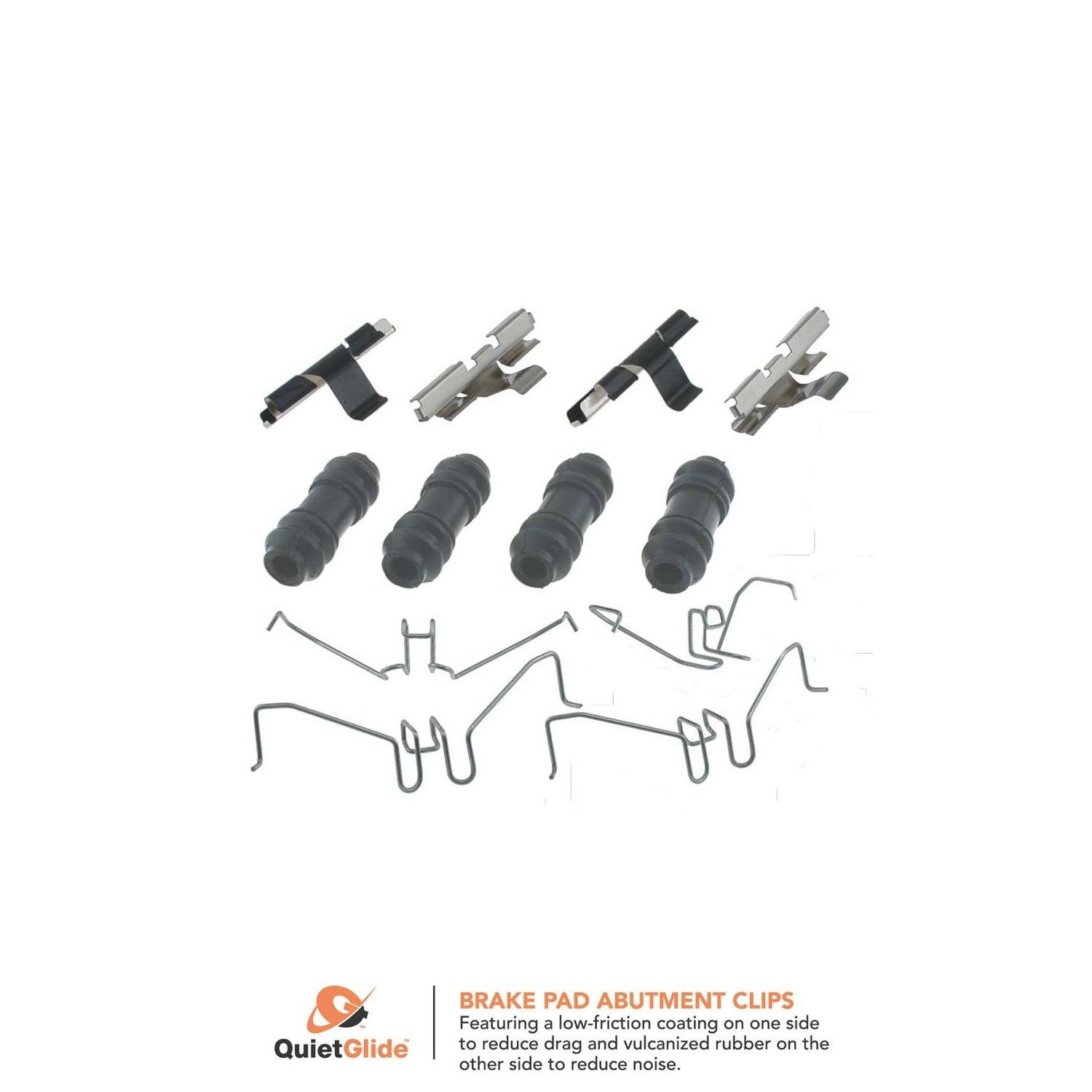 Carlson H5769Q Disc Brake Hardware Kit For Select 04-07 Ford Models