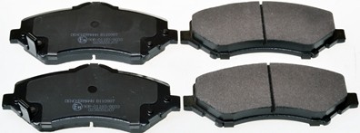 Front DENCKERMANN B110987 Brake Pad Set, disc brake for JEEP