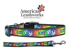 Made In America - Nylon Leashes and Collars - LGBT
