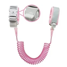 Anti Lost Wrist Link (8.2ft),  Breathable Toddler Leash Wrist for Child Pink