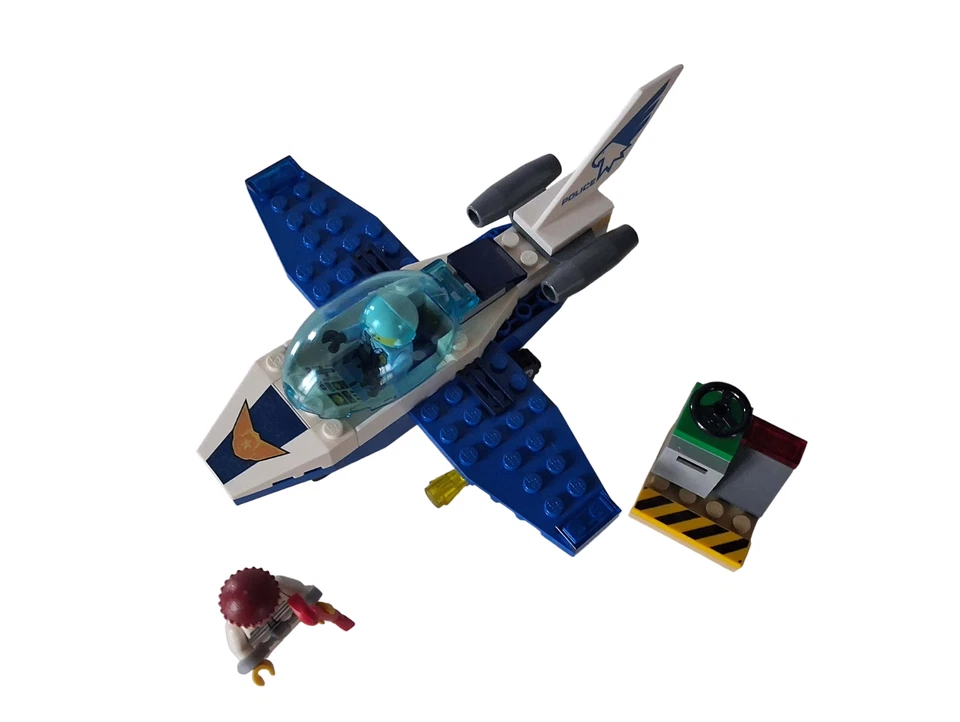 LEGO City 60206 Sky Police Jet Patrol, photo 2 sur 4