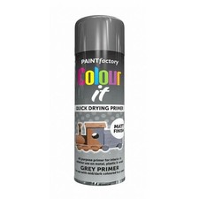 14x Colour It Grey Primer Spray Paint Matt 400ml