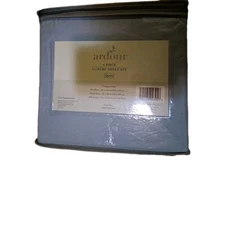 Ardour 4 Piece Luxury Sheet Set Queen Flat Sheet Pitted Sheet 2 Pillowcases 