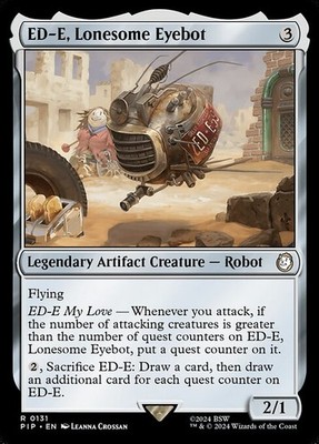 ED-E, Lonesome Eyebot NonFoil Fallout 131 NM MTG