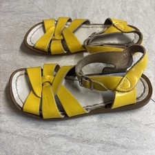 Salt Water Sandals The Original 800 Series Sandal -Yellow- Little Kid Size 11