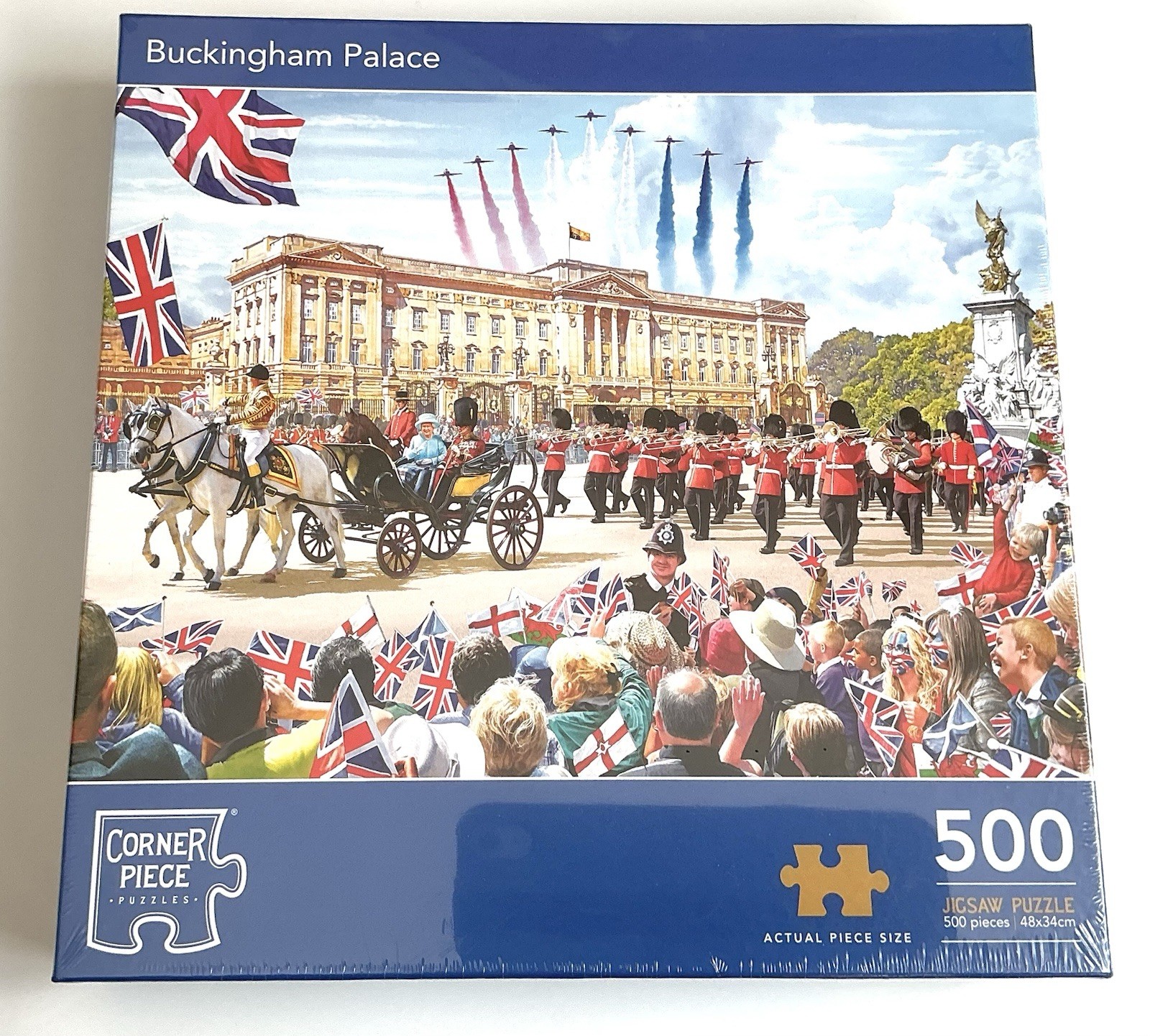 Buckingham Palace 500 piece jigsaw puzzle by Corner Piece Puzzles